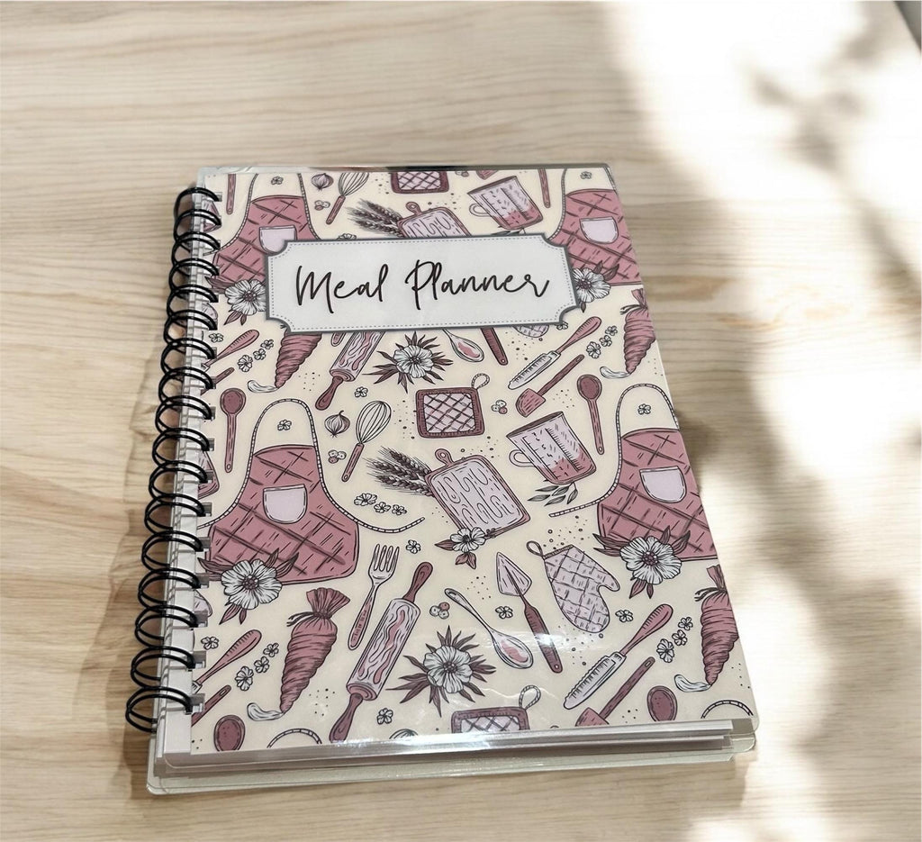 A5 Weekly Meal Planner Journal | Handmade Meal Prep Notebook