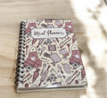 A5 Weekly Meal Planner Journal | Handmade Meal Prep Notebook