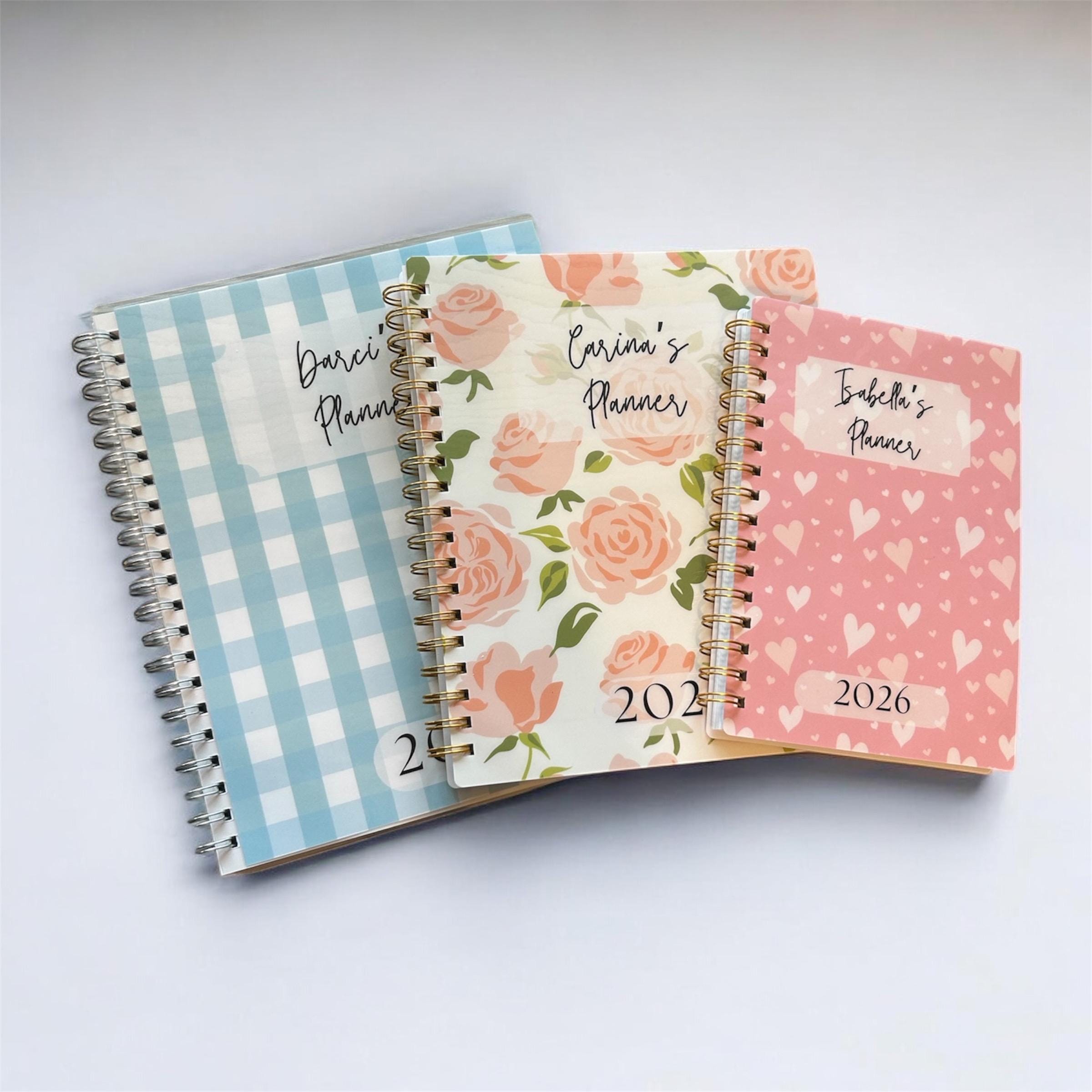 Personalized Planner | 12 Month | A5, 8x10 & Letter | Choose Your Cover & Start Month