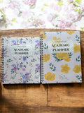 Undated 12-Month College Planner | Academic Semester Organizer with Personalized Cover & Tabs
