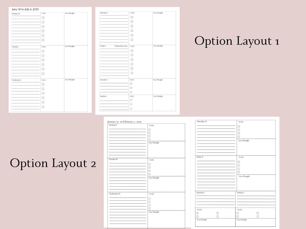 Personalized Academic Planner | 18 Month Student Planner | Choose Your Size & Start Month