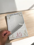 A5 Work Planner Notepad | Daily To-Do List, Email Tracker & Appointments | 50 Tear-Off Sheets