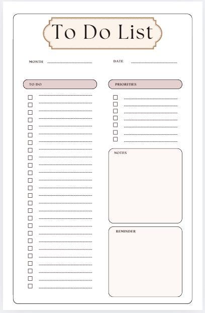 A5 To Do List Notepad: Daily Task Planner with Priorities