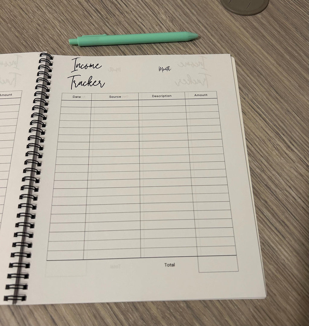 Budget Planner & Expense Tracker | 8x10 Money Management Journal | Debt Payoff & Savings Tracker
