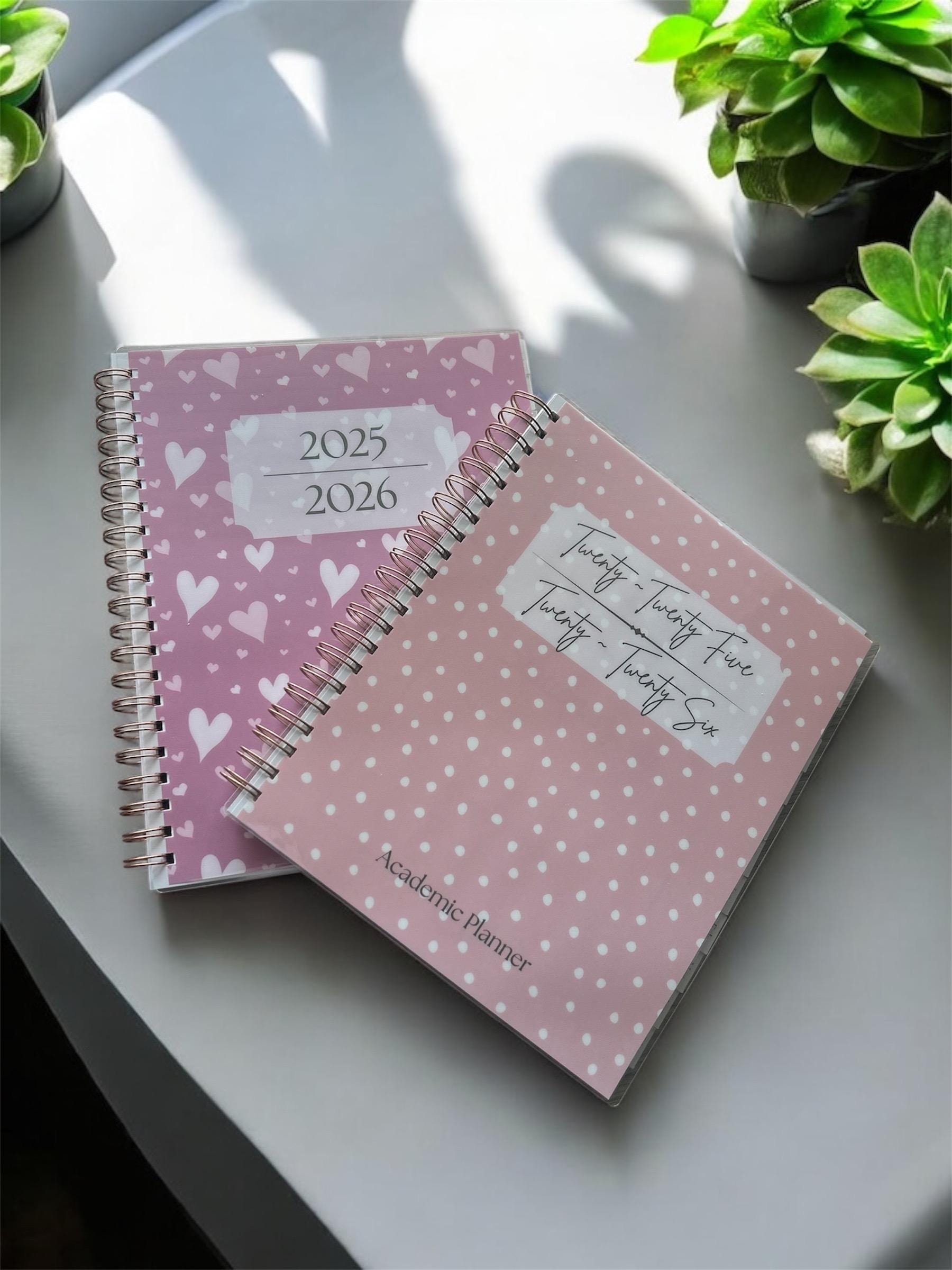 Personalized Academic Planner | 18 Month Student Planner | Choose Your Size & Start Month
