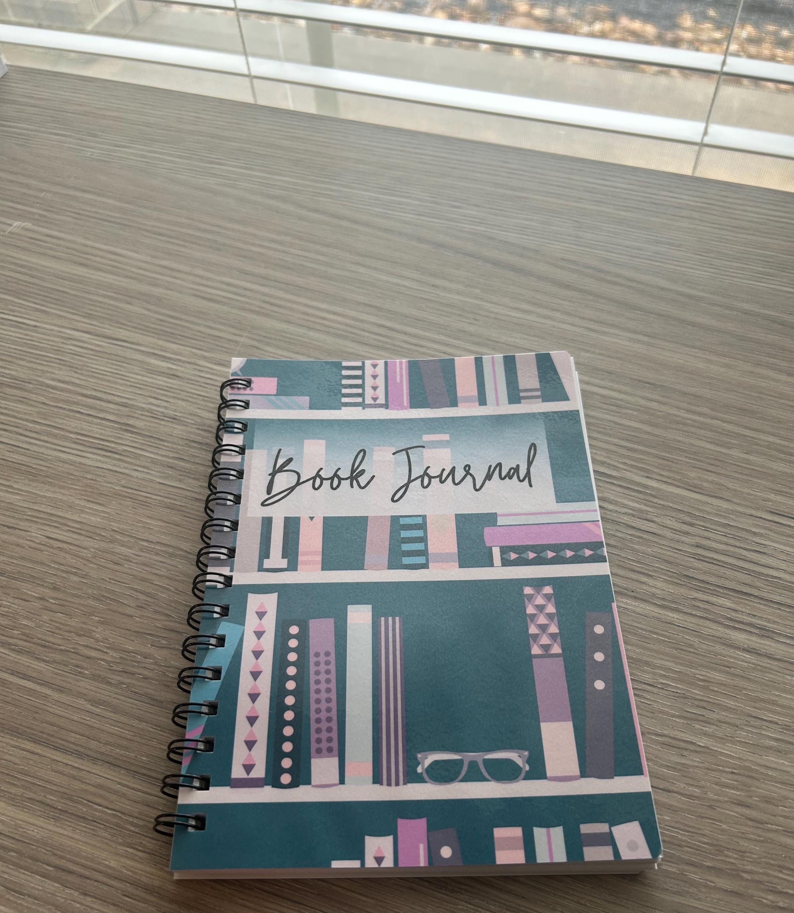 A5 Book Review Journal | Minimalist Reading Log for Book Lovers